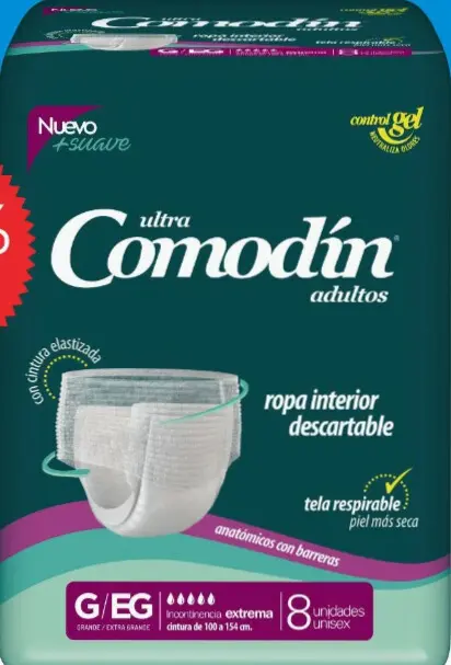 ROPA INTERIOR DESC GDE-EXGDE  (x8)