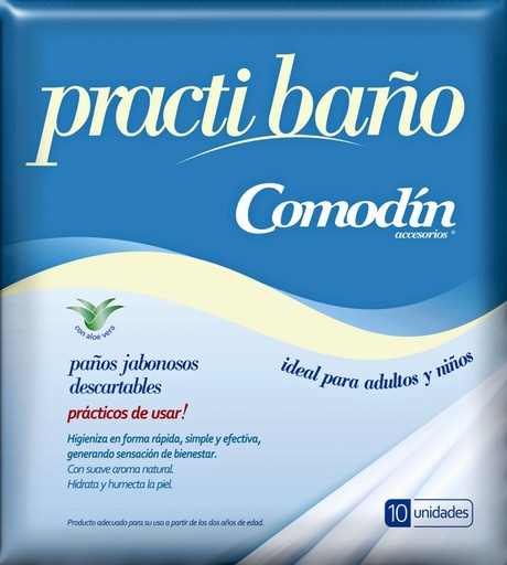 PRACTIBAÑO PAÑO JABONOSO x 10